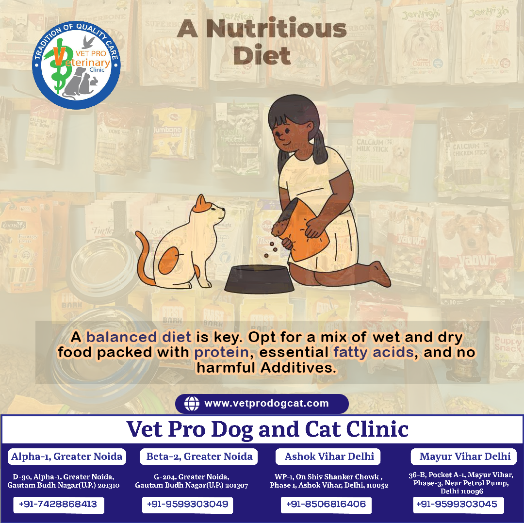 Pet nutrition clinic in Mayur Vihar