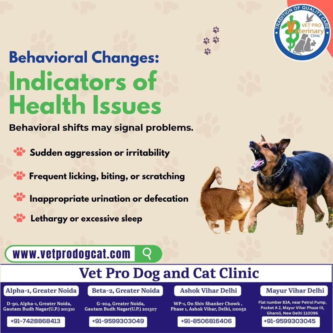 Behavioral Changes Indicators of Health Issues